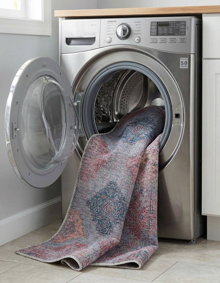 Detail image of 2' x 10'  Washable Sisu Runner Rug