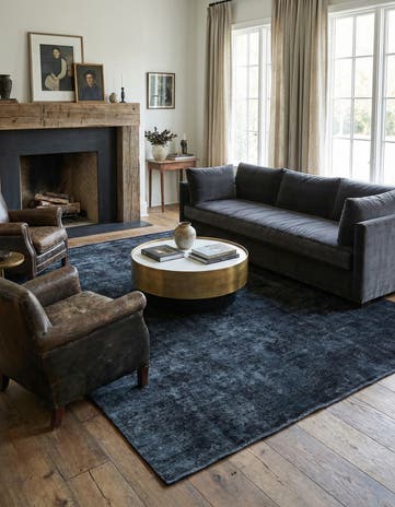 8' x 11' 6 Hand Knotted Ultra Vintage Persian Wool Rug