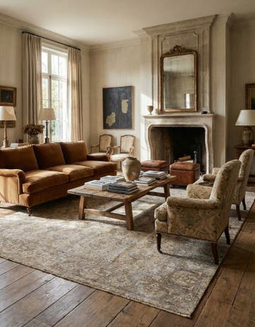 9' 4 x 12' Hand Knotted Ultra Vintage Persian Wool Rug
