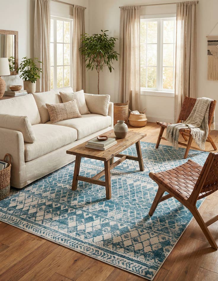 Detail image of  8' x 11' Leipzig Rug