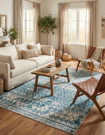 8' x 11' Leipzig Rug
