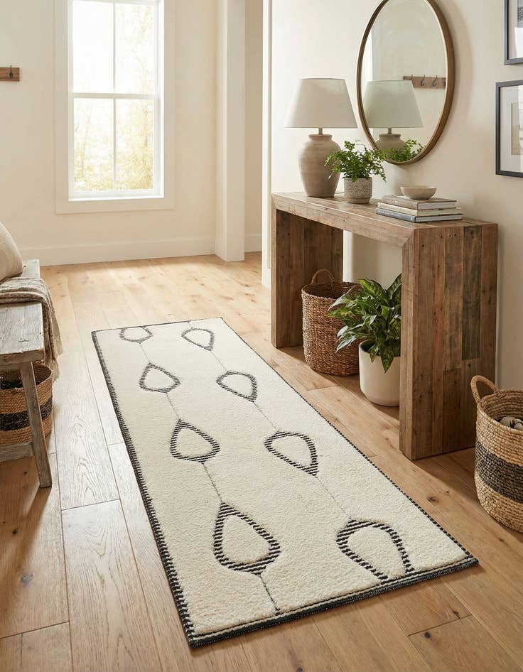 Detail image of  2' x 6' Prismatic Runner Rug