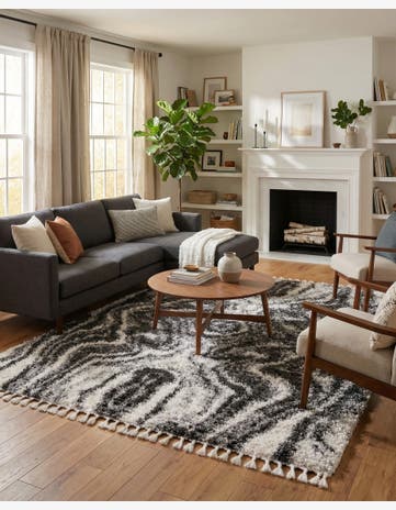 9' x 12' Lagom Shag Rug