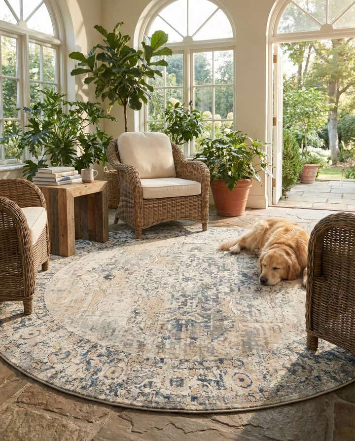 13' x 13' Oregon Round Rug