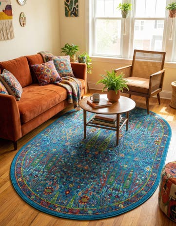 5' 3 x 8' Calypso Oval Rug