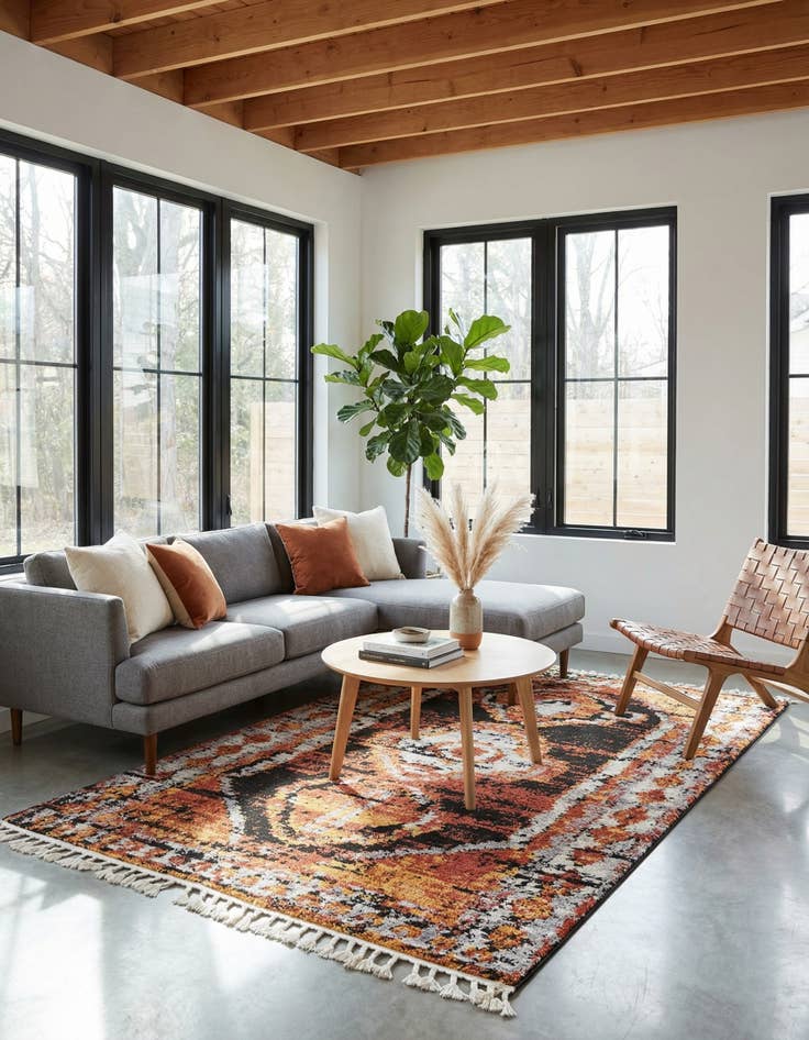 Detail image of 5' x 8' 2 Cherokee Rug