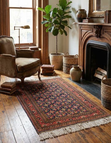 2' 7 x 3' 10 Afghan Rug