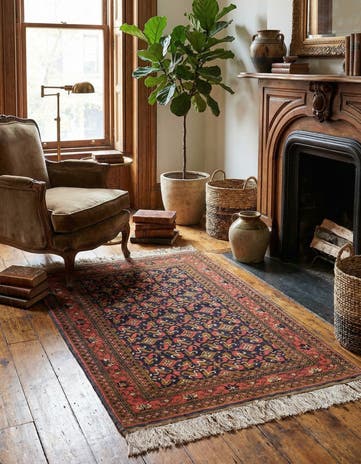 2' 7 x 3' 10 Afghan Rug