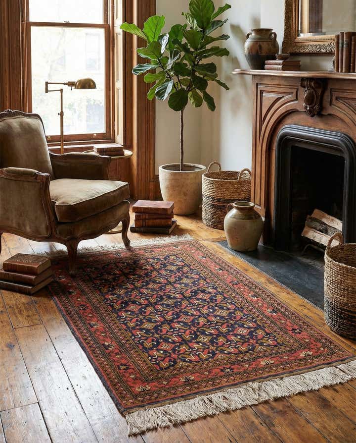 2' 7 x 3' 10 Afghan Rug