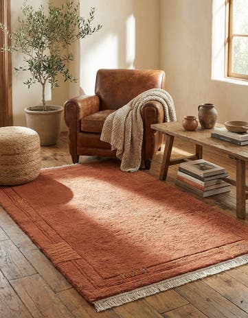 3' 1 x 5' 3 Hand Knotted Tibet Wool Rug