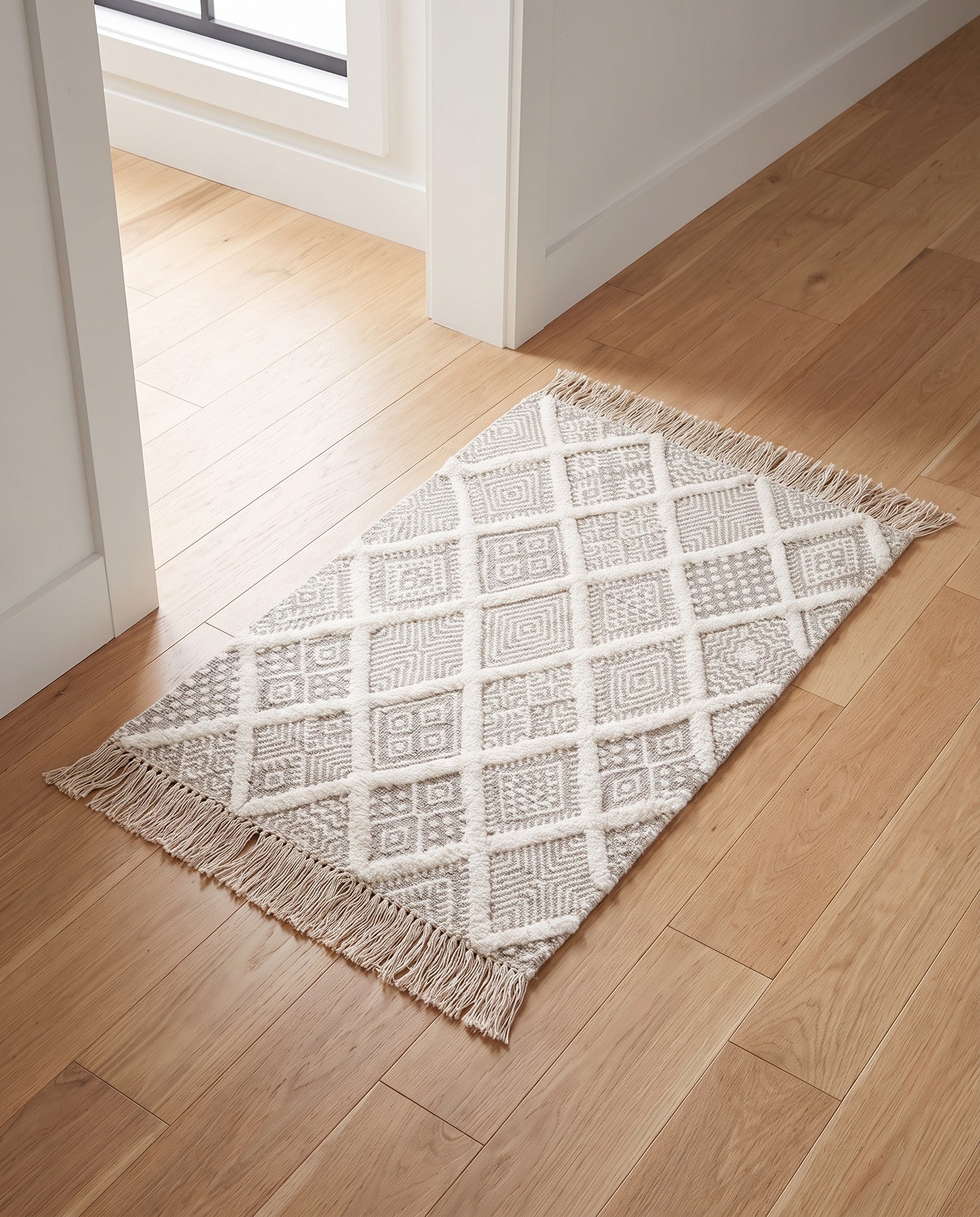 60cm x 90cm Hecho a mano Braided Jute Alfombra