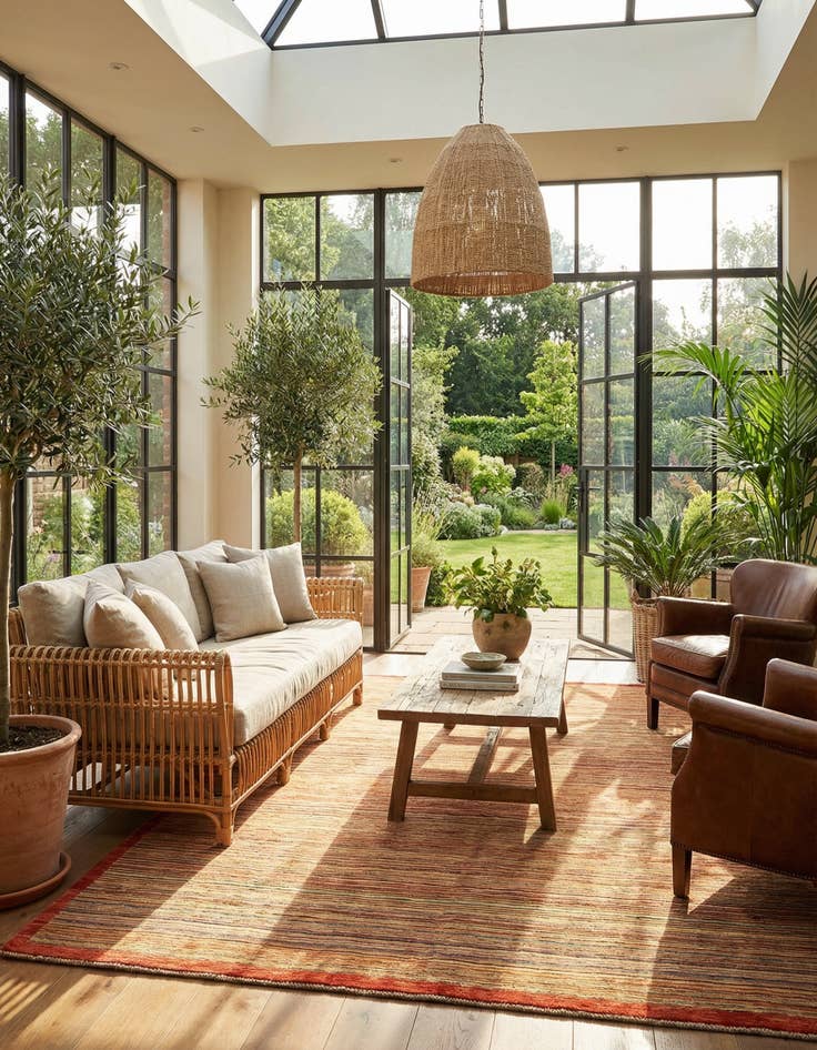 Detail image of  6' 3 x 9' 9 Juma Wool Rug