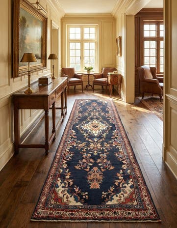 3' 3 x 13' Hamedan Runner Rug