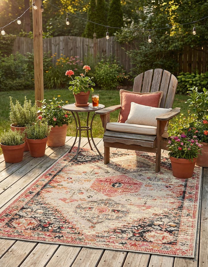 4' x 6' Easy-Clean Traditional Indoor / Ou...