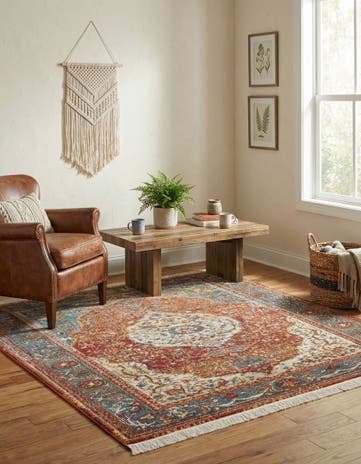 4' 1 x 4' 1 Santiago Square Rug
