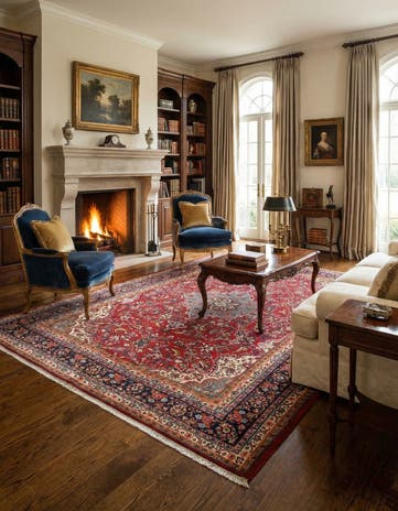 6' 11 x 10' 3 Darjazin Wool Rug