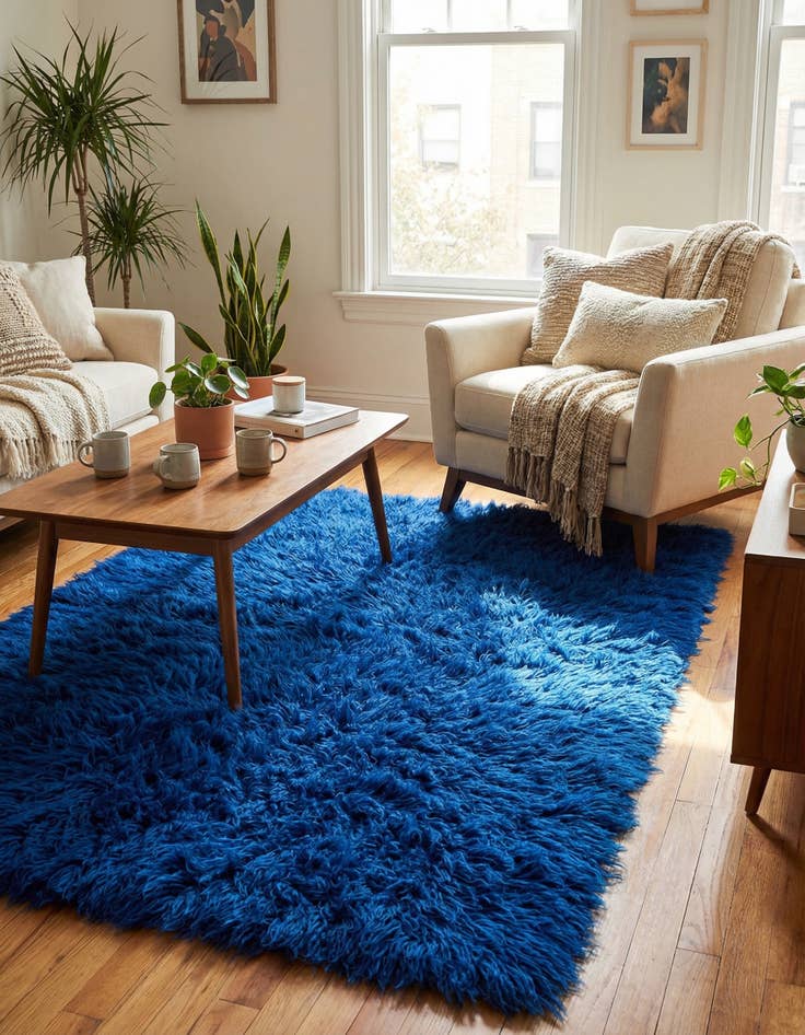 Detail image of 2' 2 x 4' 3  Hand Knotted Moroccan Wool Runner Rug