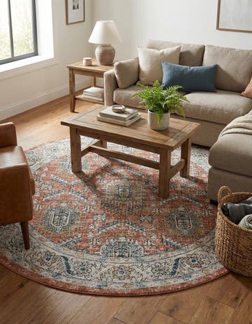 7' x 7' Nyla Round Rug