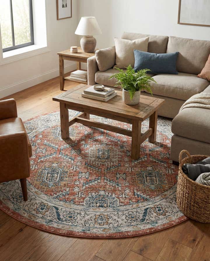 7' x 7' Nyla Round Rug