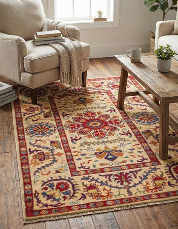 3' 1 x 5' Hand Knotted Kazak Rug