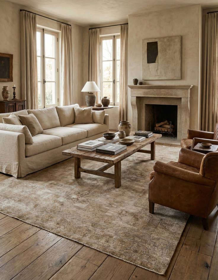 Detail image of 9' 4 x 12' 3  Hand Knotted Ultra Vintage Persian Wool Rug