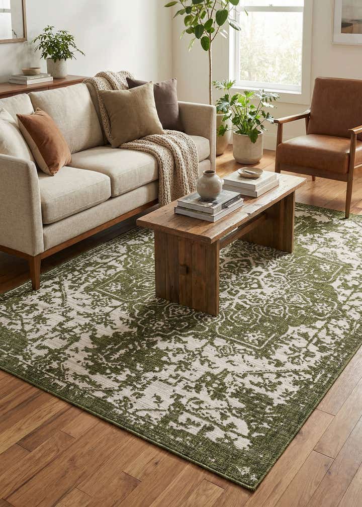 6' x 9' Easy-Clean Jill Zarin Dubai Indoor / Outdoor Rug
