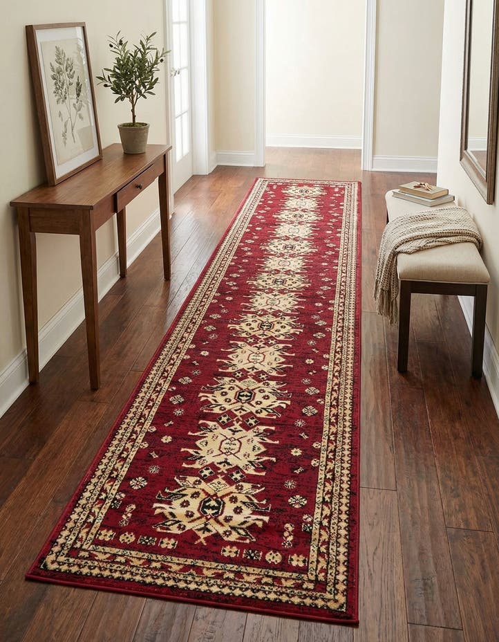 3' x 16' 5 Heris Runner Rug
