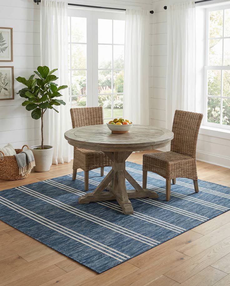 Detail image of 4' x 6' Easy-Clean Jill Zarin Anguilla Indoor / Outdoor Rug