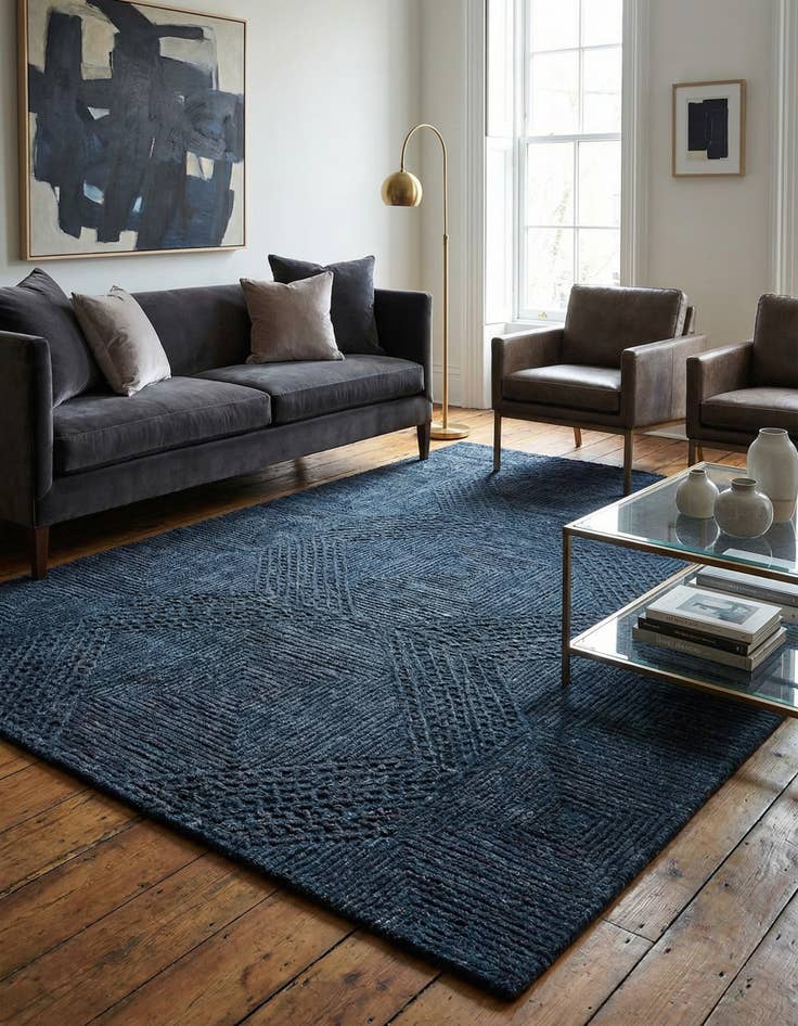 Detail image of 7' 6 x 9' 6  Hand Knotted Darya Rug