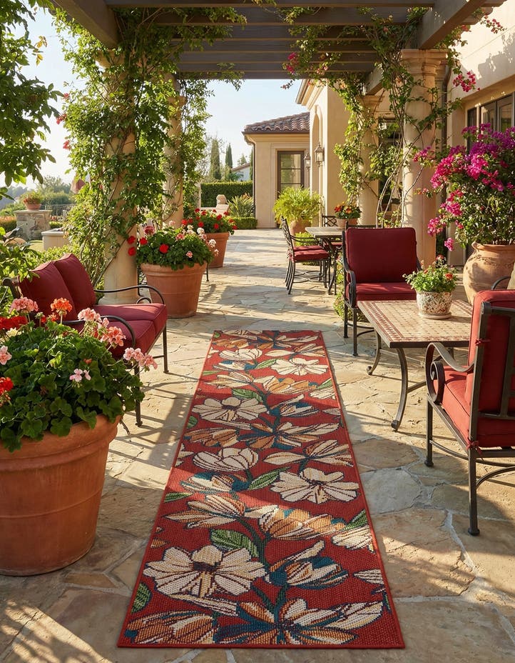 2' 7 x 12' Easy-Clean Baja Indoor / Outdoor R...