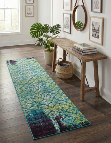 2' 7 x 12' Ankara Runner Rug