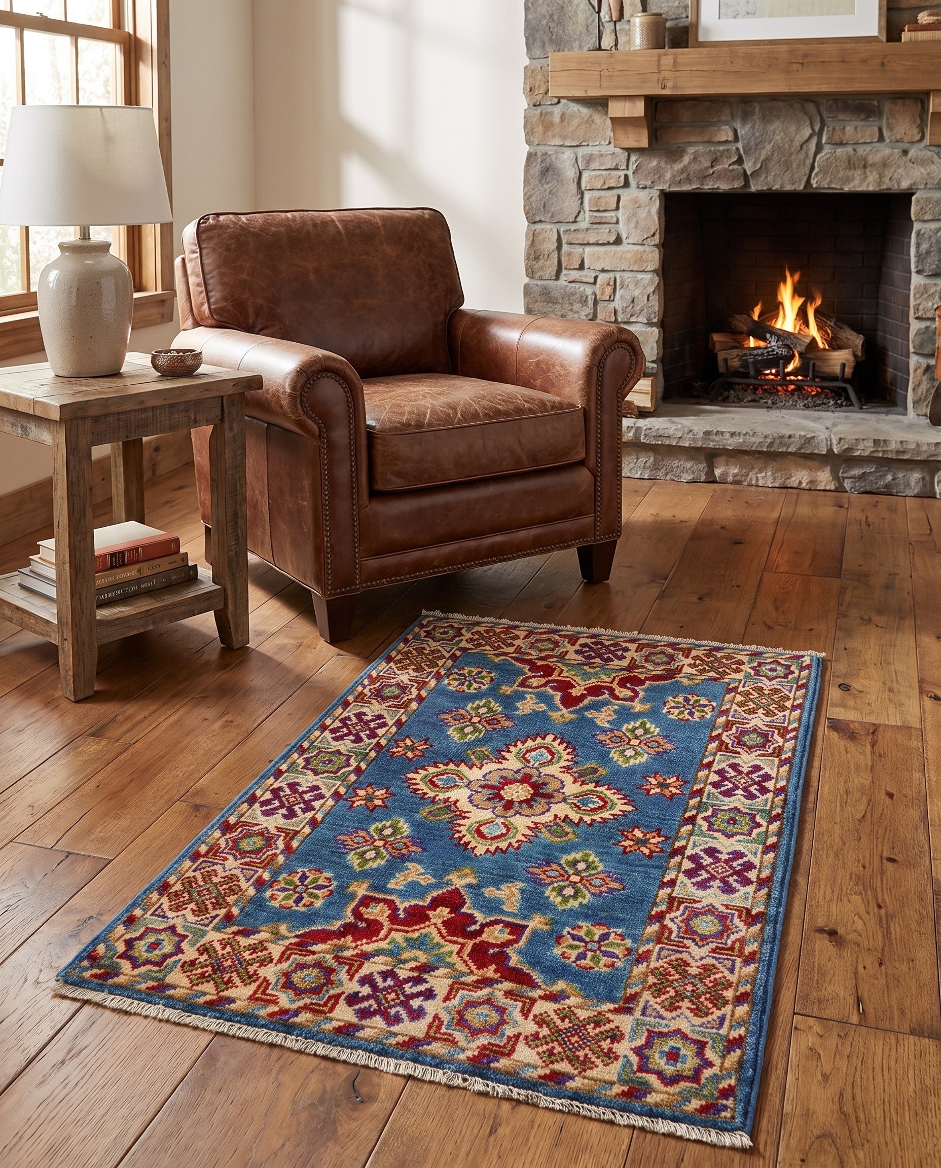 2' 1 x 3' 1 Hand Knotted Kazak Rug
