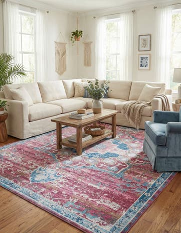 10' 6 x 13' Washable Francesca Rug