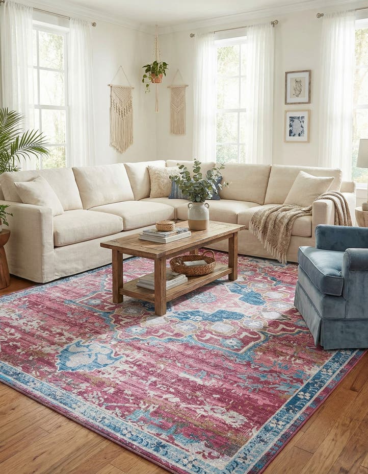10' 6 x 13' Washable Francesca Rug