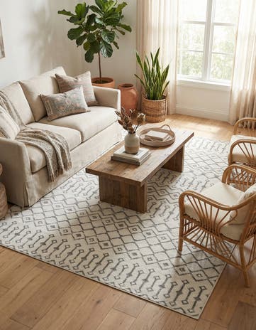 7' x 10' Kasbah Trellis Rug
