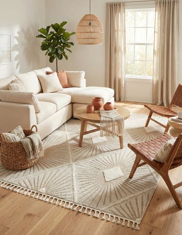 Ivory Boho Rug