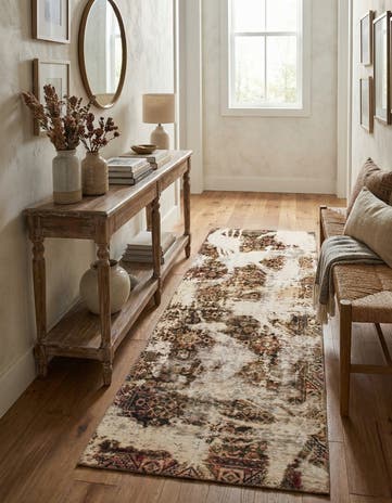 3' x 9' Hand Knotted Ultra Vintage Persian Wool Runner Rug