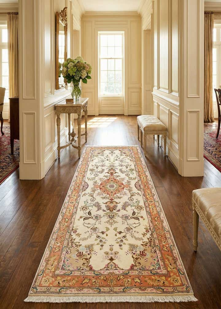 2' 8 x 7' 1 Tabriz Runner Rug