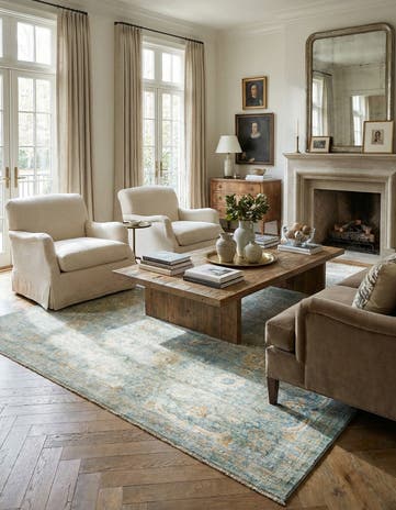 7' 9 x 9' 11 Ziegler Rug