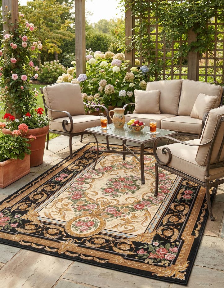 5' x 7' Easy-Clean Traditional Indoor / Ou...