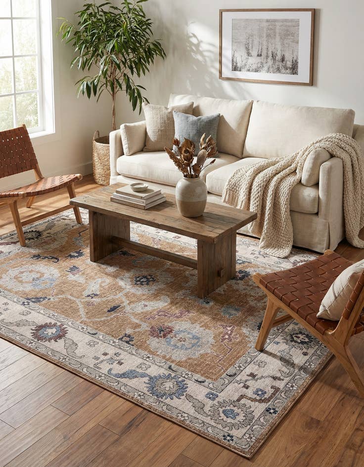 Detail image of  7' 10 x 10' Eco Traditional Rug