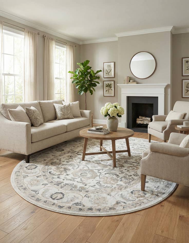 Detail image of 7' 10 x 10' Aurelia Oval Rug