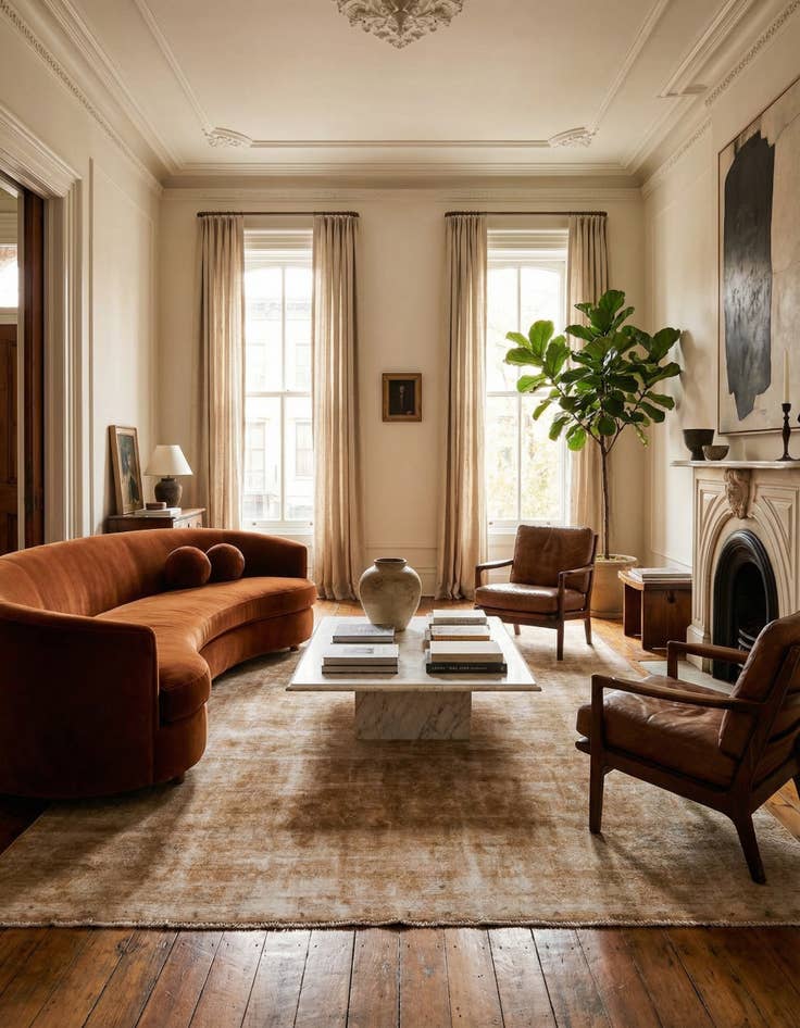 Detail image of 9' 1 x 13'  Hand Knotted Ultra Vintage Persian Wool Rug