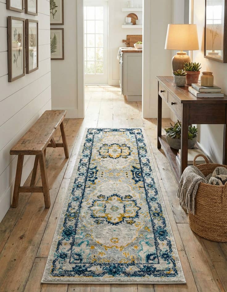 Detail image of 2' x 6' Madeline Vintage Runner Rug