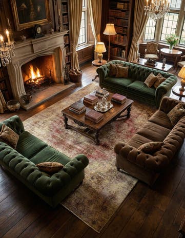 9' 1 x 12' 10 Vintage Royal Wool Rug
