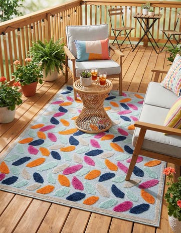4' x 6' Easy-Clean Aruba Indoor / Outdoor Rug