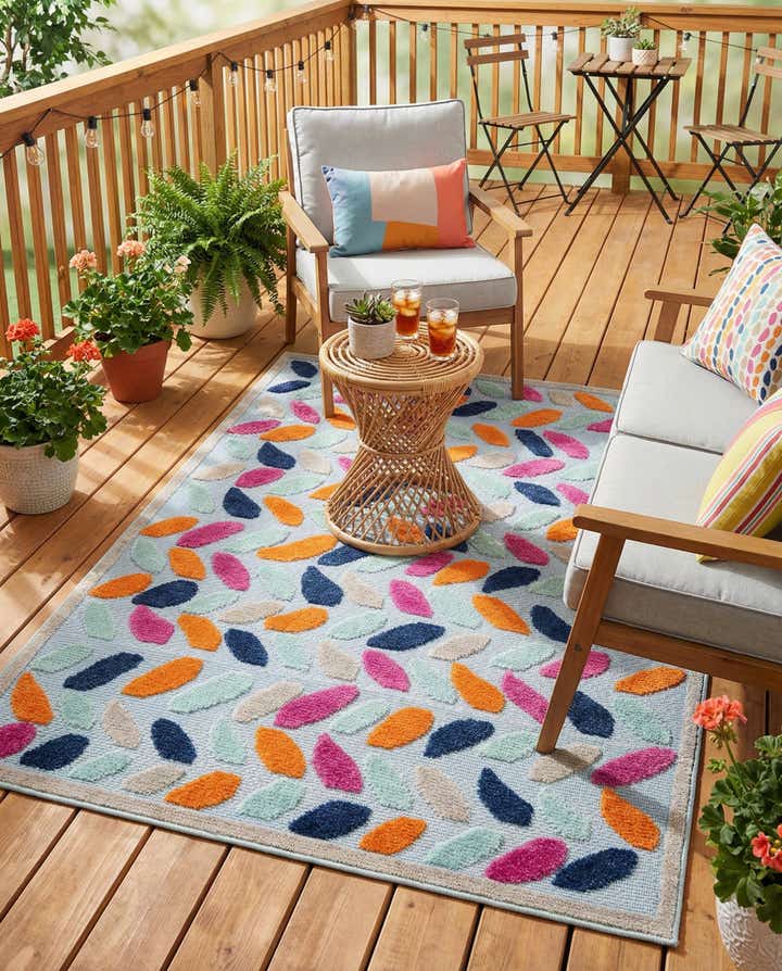4' x 6' Easy-Clean Aruba Indoor / Outdoor Rug