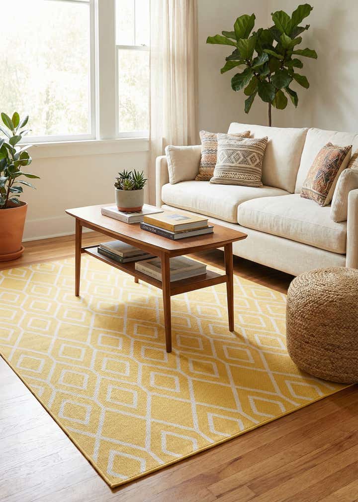6' x 9' Easy-Clean Jill Zarin Turks and Caicos Indoor / Outdoor Rug