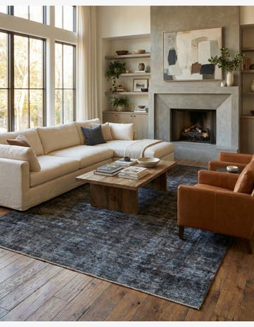 8' 9 x 10' 2 Hand Knotted Ultra Vintage Persian Wool Rug
