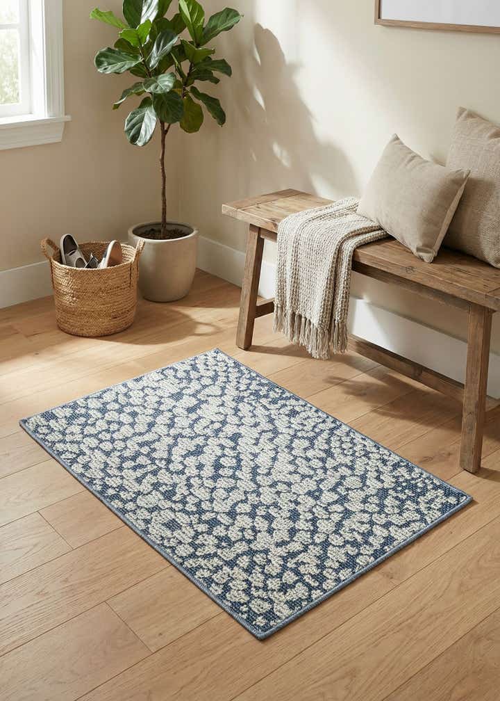 2' x 3' 1 Easy-Clean Safari Indoor / Outdoor Rug